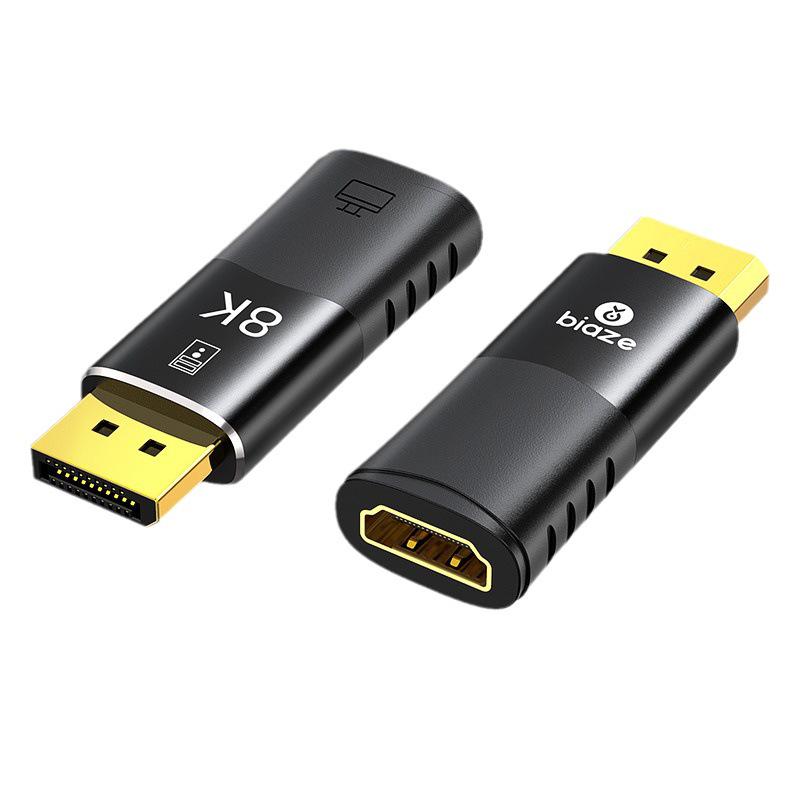 Адаптер Biaz 8K DisplayPort - HDMI (Мужчины и женщины) для Компьютеров и Ноутбуков