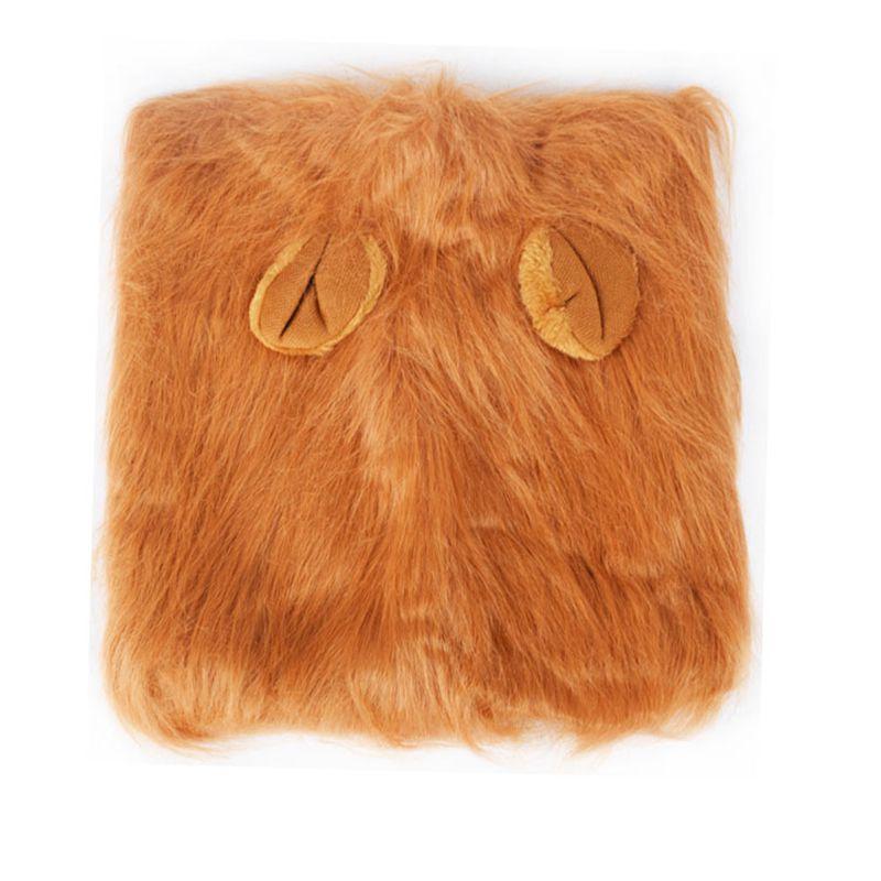 Фантазийный костюм для питомца Львиная грива парик для кошек и собак Премиум качество Хэллоуин Косплей