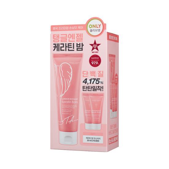 TANGLE ANGEL London Bouquet Keratin Balm 120 мл+30 мл*2 шт. План раздачи