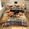 Supernatural Pattern Bedding Quilt Set Quilt Cover Pillowcase Home Birthday Gift(1 * duvet cover + 2 * pillowcase, without core)
