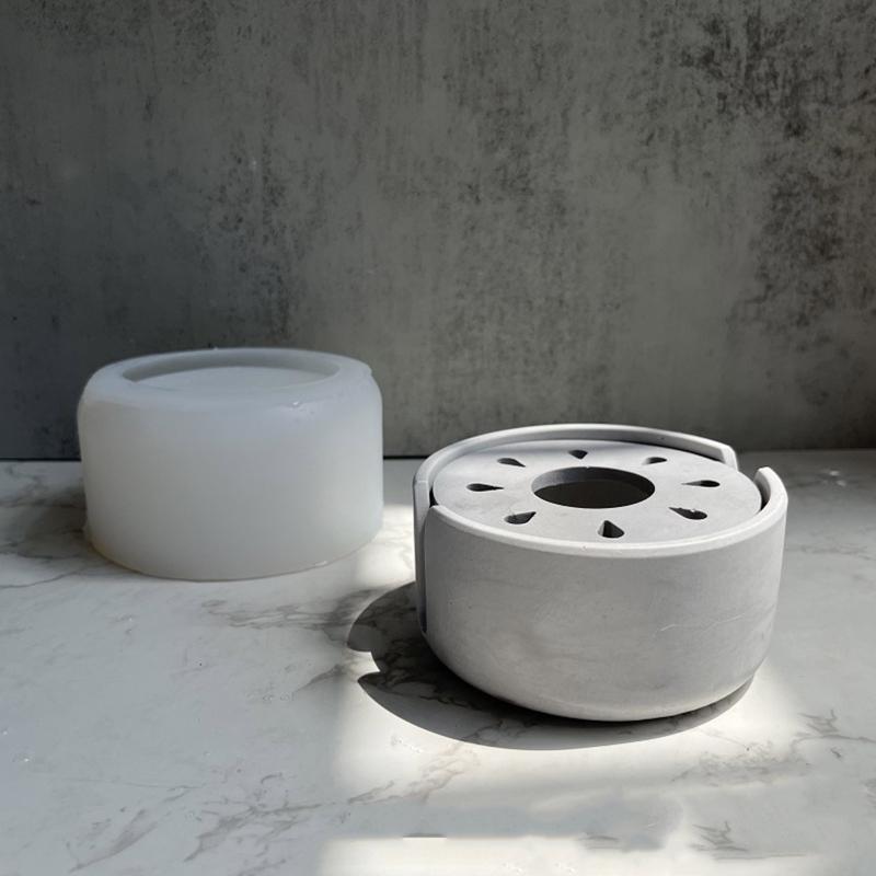 DIY Ручная работа Нагреватель для подогрева вина Силиконовая форма Ароматические гипсовые украшения Форма для заливки клеем для декора