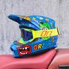 Orz Off-Road Helmets Kids Teens Electric Bike Helmets Men and Women Rally Helmets Mountain Bike Riding Downhill