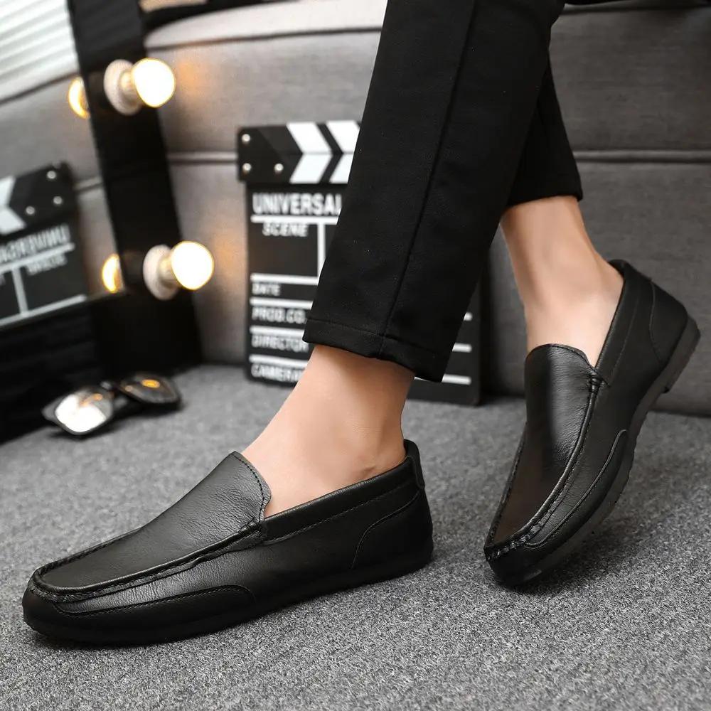 Fashion Men's Formal Shoes Spring Autumn Social Shoe Male New High Quality Fashion Casual Business Elegant and Classic Luxury Designer