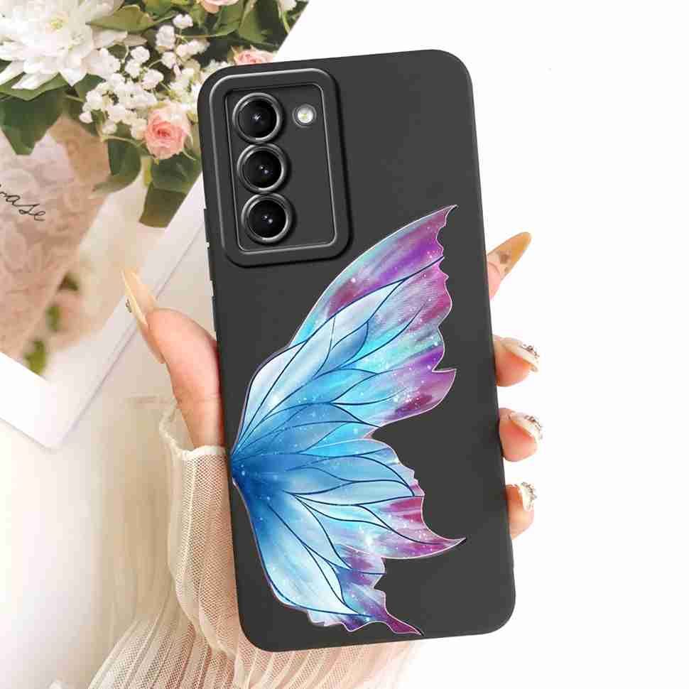 Чехол для Samsung Galaxy S21 5G Новый дизайн Цветочный принт Мягкий силиконовый чехол для Samsung S21 5G SM-G991B SM-G991B/DS Чехлы для телефона