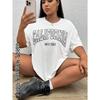 Summer Women CALIFORNIA West Coast T-Shirt Fashion Letter Short Sleeve Clothing Female Vintage Tops Tees Casual Streetwear