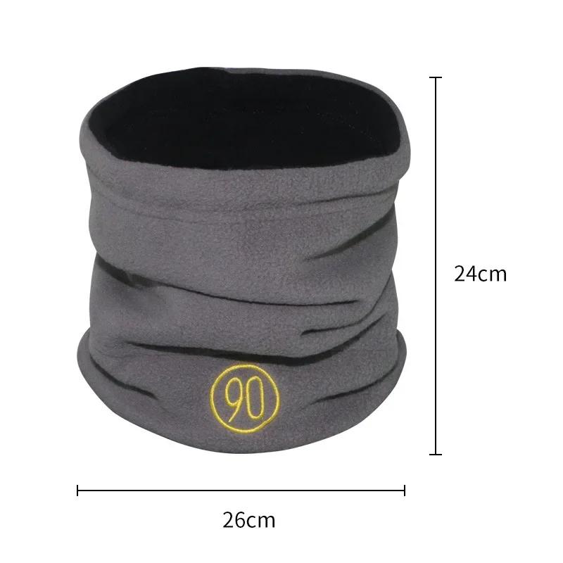 Fashion Winter Fleece Neck Gaiter Ski Tube Scarf Snowboard Face for Men & Women Outdoor Camping Cycling Warm Cold-proof Collar