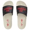 100 Thieves x adidas Adilette Slide Черные Красные Унисекс Кроссовки Core-Black JR9152