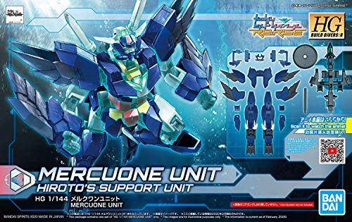 BANDAI SPIRITS HGBD:R Gundam Build Divers Re:RISE Merck One Unit 1/144 Scale Color Coded Plastic Model