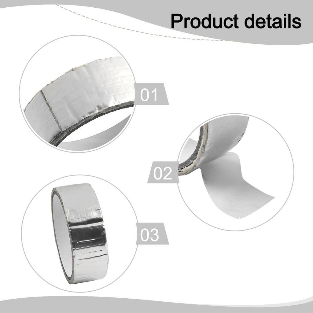 Липкая алюминиевая фольга бутилкаучуковая лента водонепроницаемая для кровельных труб