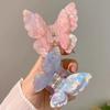 Fairy Butterfly Hair Claw Acetate Crab Hair Clip Women Sweet Princess Shark Clip Hairpin for Girls and Women Hair Accessories