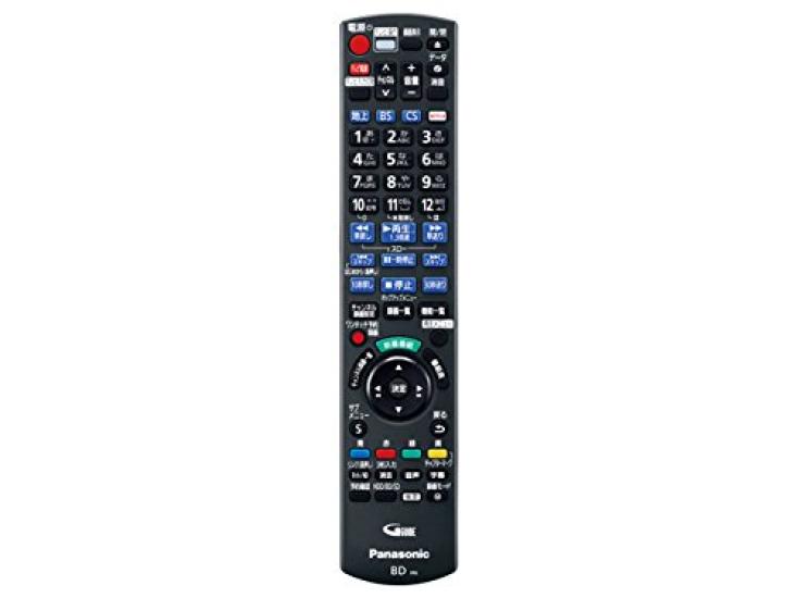 Panasonic Remote Control N2QAYB001143 Blu-ray/DVD Player/Recorder