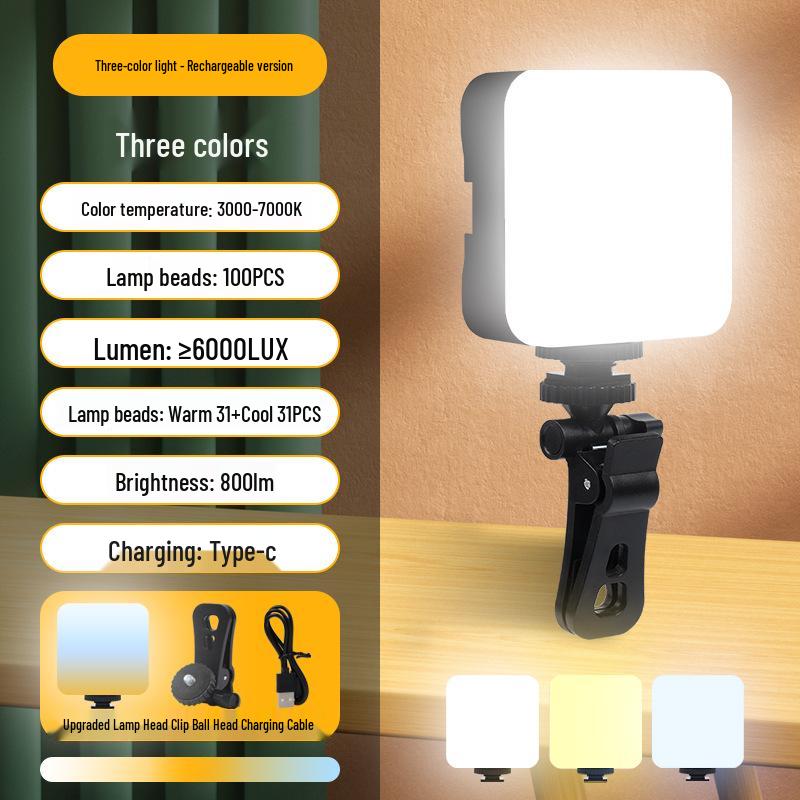 Мини RGB LED заполняющий свет для мобильной фотографии и DSLR