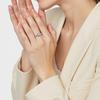 Tiffany & Co. Narrow Diamond Metal White Platinum Ring Women rings GRP11528