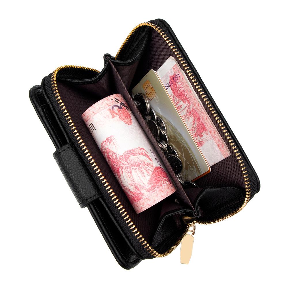 Женский кошелек и клатч с несколькими отделениями для карт и карманом для монет на молнии