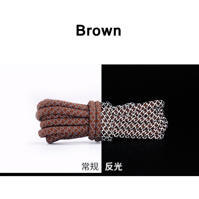 1 пара НОВЫХ Светоотражающих Спортивных Шнурков Круглый Шнурок Rhoelace Rtrong Light Shoelace Прочный Шнурок Длина 100/120/140/160 см