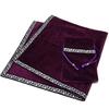 USK STORE Tarot Cloth, Velvet with Pouch, Professional Grade, High-Quality Tarot Card Tablecloth for Fortune Telling and Readings (Purple)