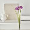 26" Artificial Iris Flower Flower Bouquet with Real Touch Fake Long Stem