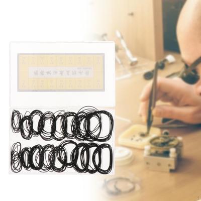 Уплотнительные прокладки задней крышки часов, водонепроницаемые резиновые прокладки с уплотнительным кольцом 180 шт.