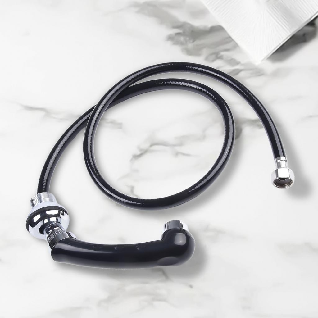 Black Shower Head & Hose Non-pressurized Anti-corrosion