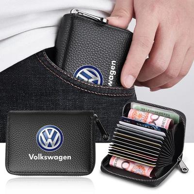 B5 VW Для Volkswagen Кожаный Мужской Автомобильный Кошелек для Водительских Прав, ID Карты, Банковских Карт Авто Стайлинг Для Volkswagen Golf-5 6 7 Bora MK4