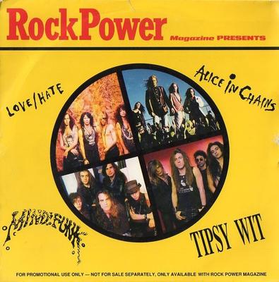 Пластинка 7 дюймов LOVE/HATE / MIND FUNK / ALICE IN CH - Love/Hate / Mind Funk* / Alice In C ROCK04 ROCK POWER MAGA 1991 UK Rock Б/у