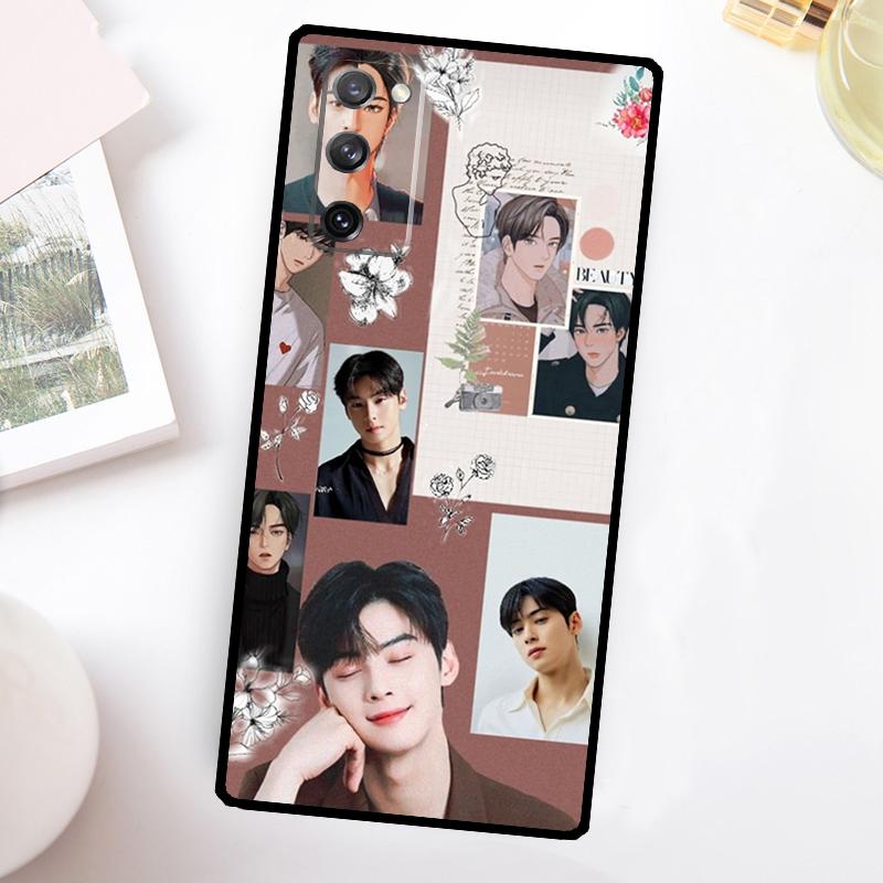Чехол для Samsung Galaxy S24 S23 S22 Ultra S21 S20 FE Note 10 Plus Note 20 S8 S9 S10 с изображением Ча Ын У из дорамы «Истинная красота» K-pop