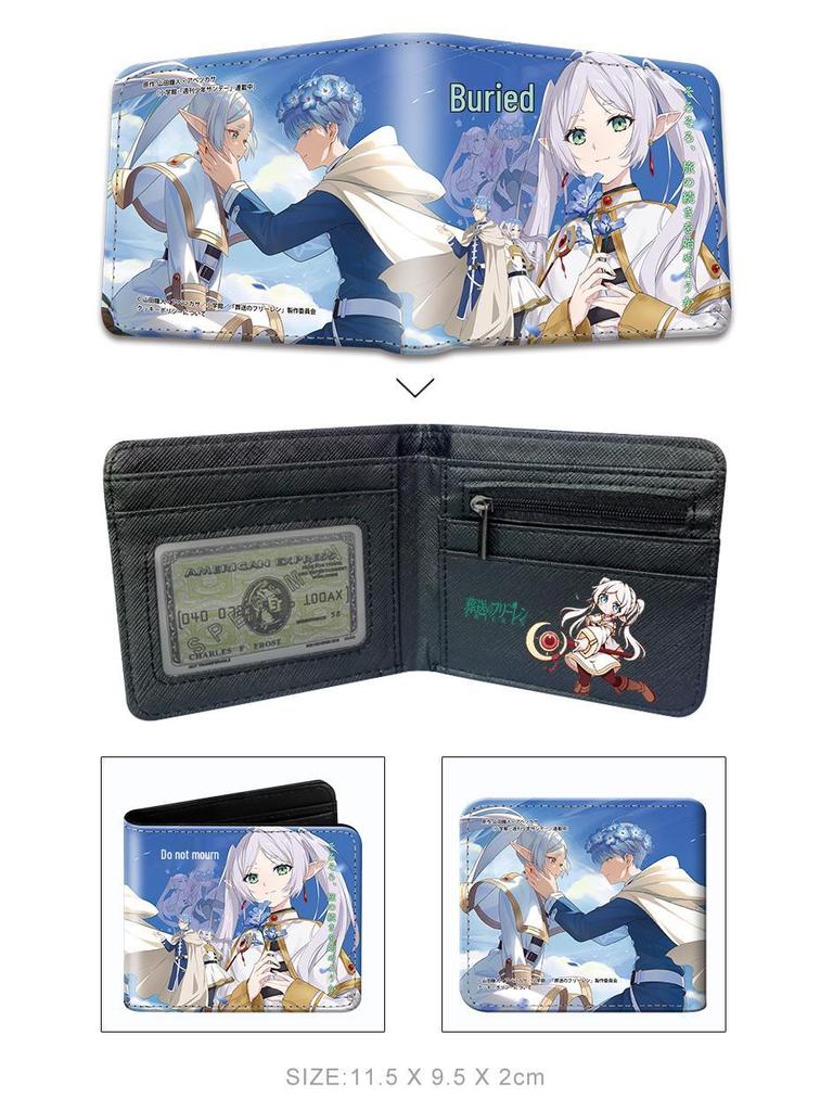 Фрирен: Кошелек для монет 3D-анимация «За гранью конца путешествия» - Стереоскопический рельефный мультяшный дизайн