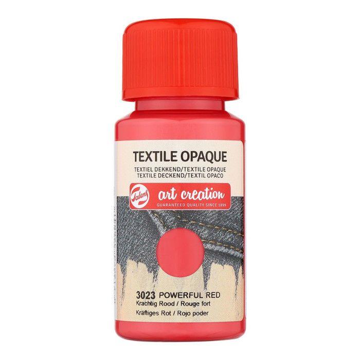 Peinture pour textile soie - rouge fort - Talens Art Creation - 50ml