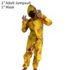 Evil Halloween Resident Cosplay Protection Suit Headgear Gas Mask Adults Kids