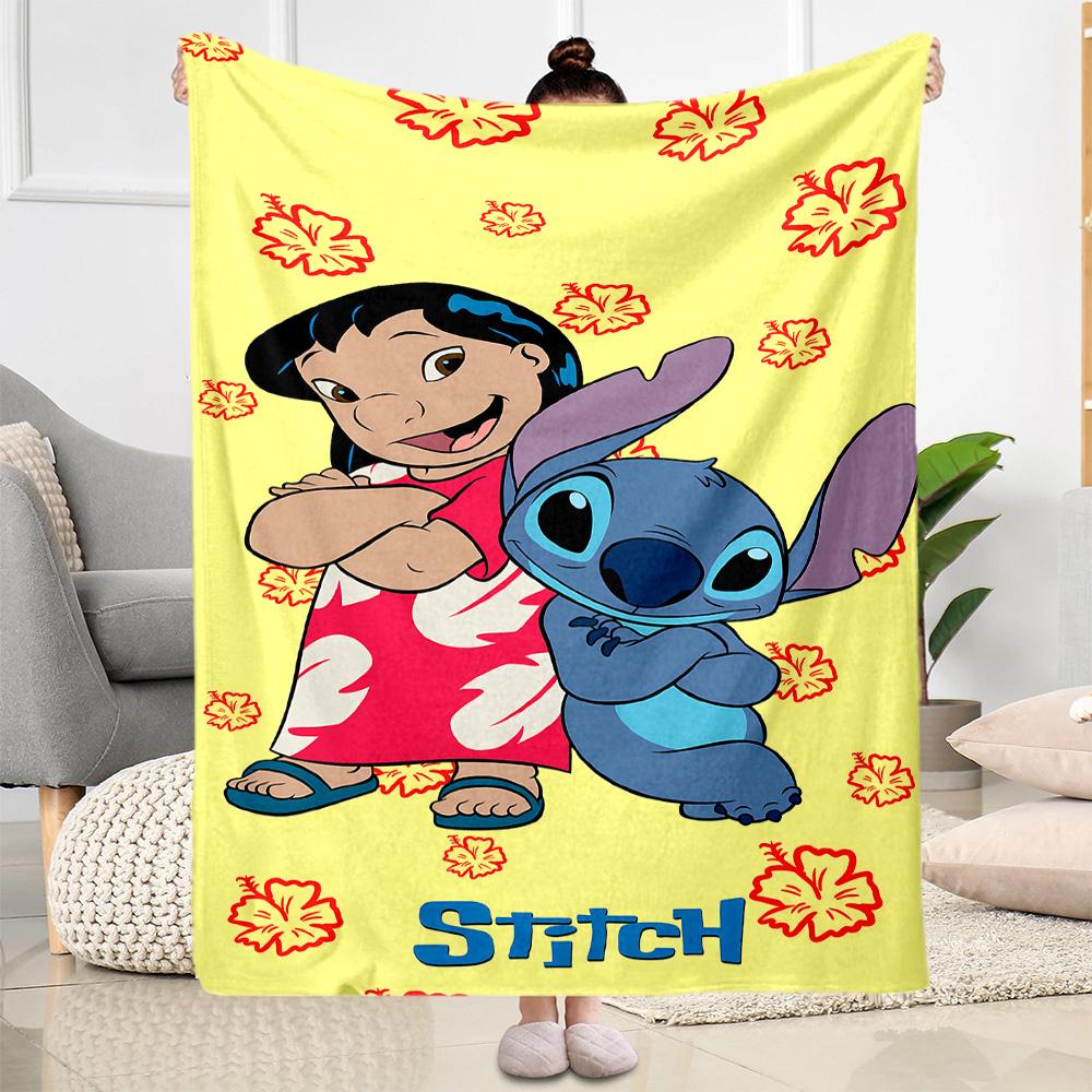 Stitch Chicks Blanket Comfortable Great for Couch Seaside Office Chair for All Seasons Warmthful Decor Gift for Travel Home Birthdays