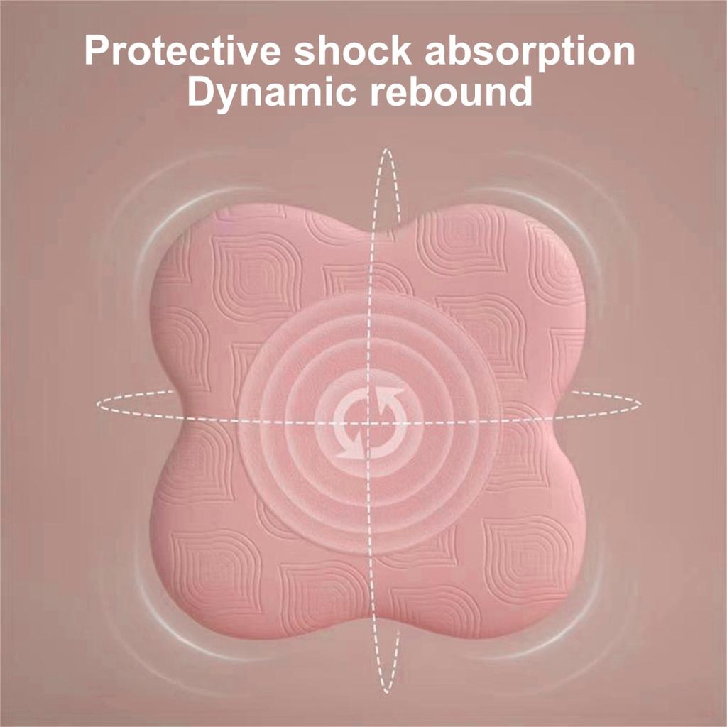 2 шт. наколенники для йоги, сверхтолстые противоскользящие спортивные подушки для снятия боли из термопластичного эластомера, для мужчин и женщин, для пилатеса, для защиты локтевого сустава, коврик для тренировки на коленях, фитнес-оборудование