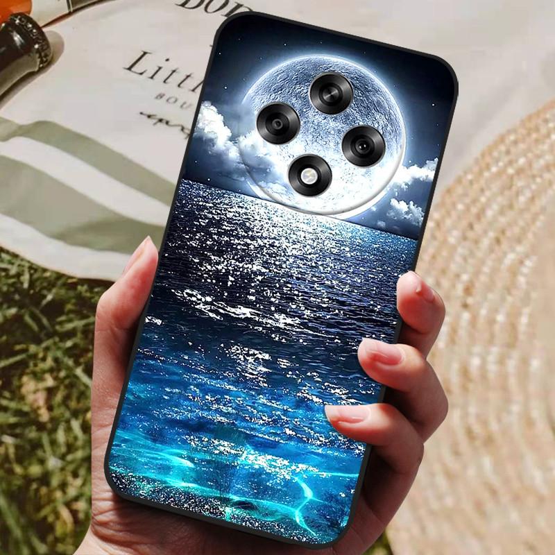 Для чехла Oppo Reno 12F Reno12 FS Роскошный расписной телефон Силиконовая задняя крышка Для Oppo Reno12 F 5G FS Чехлы Защитная оболочка Capas
