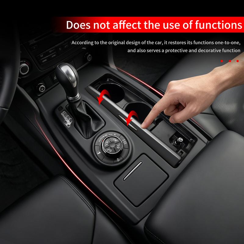 For Nissan Patrol Y62 2010- Gear Shift Silicone Protective Cover Center Console Panel Interior Accessories Upgrade