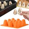 Non-Stick Halloween Ghost Chocolate Molds Reusable Ghost Ice Mould  Halloween Party