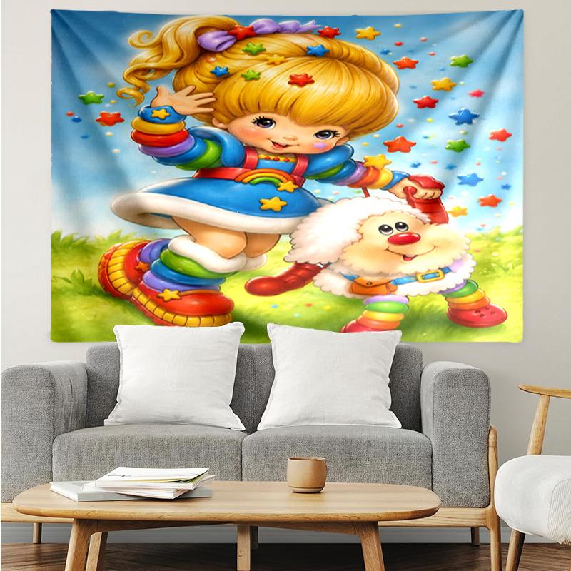 Rainbow Adventure Quick-Dry Tapestry Hanging for Bedroom,Livingroom, Playroom,Decor Art Room Wall Tapestry Holiday and Birthday Gifts
