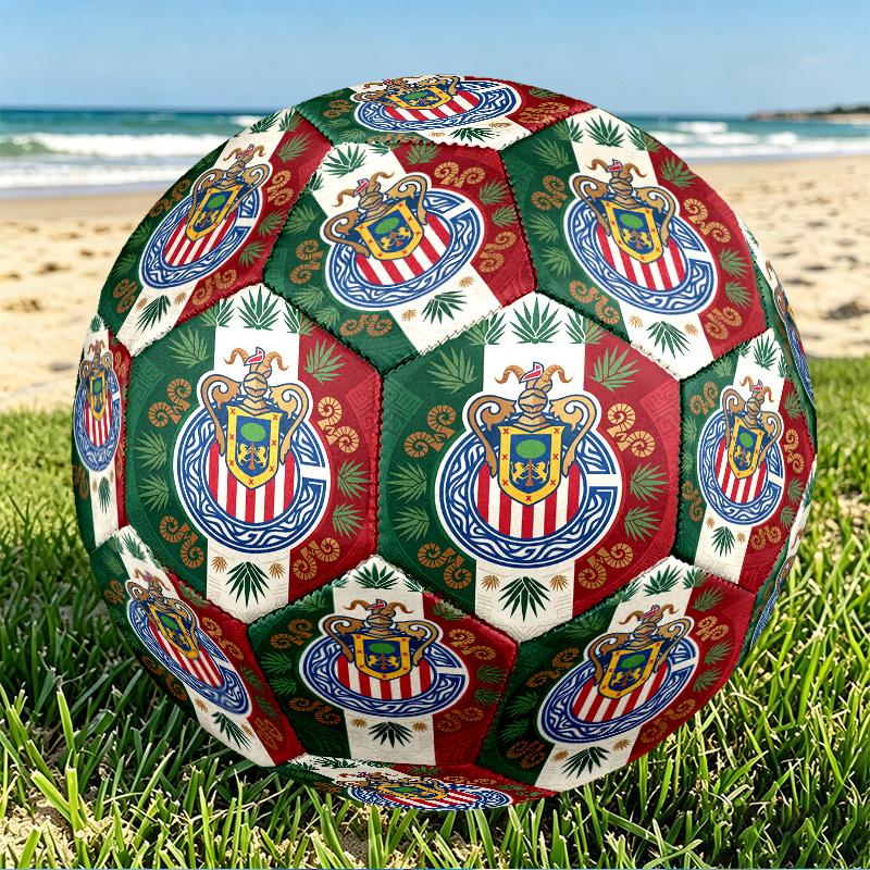 Футбольный мяч Club Deportivo Guadalajara, размер 5, из износостойкого ПУ, для матчей, тренировок и ежедневных занятий, подарок на день рождения для футбольных болельщиков