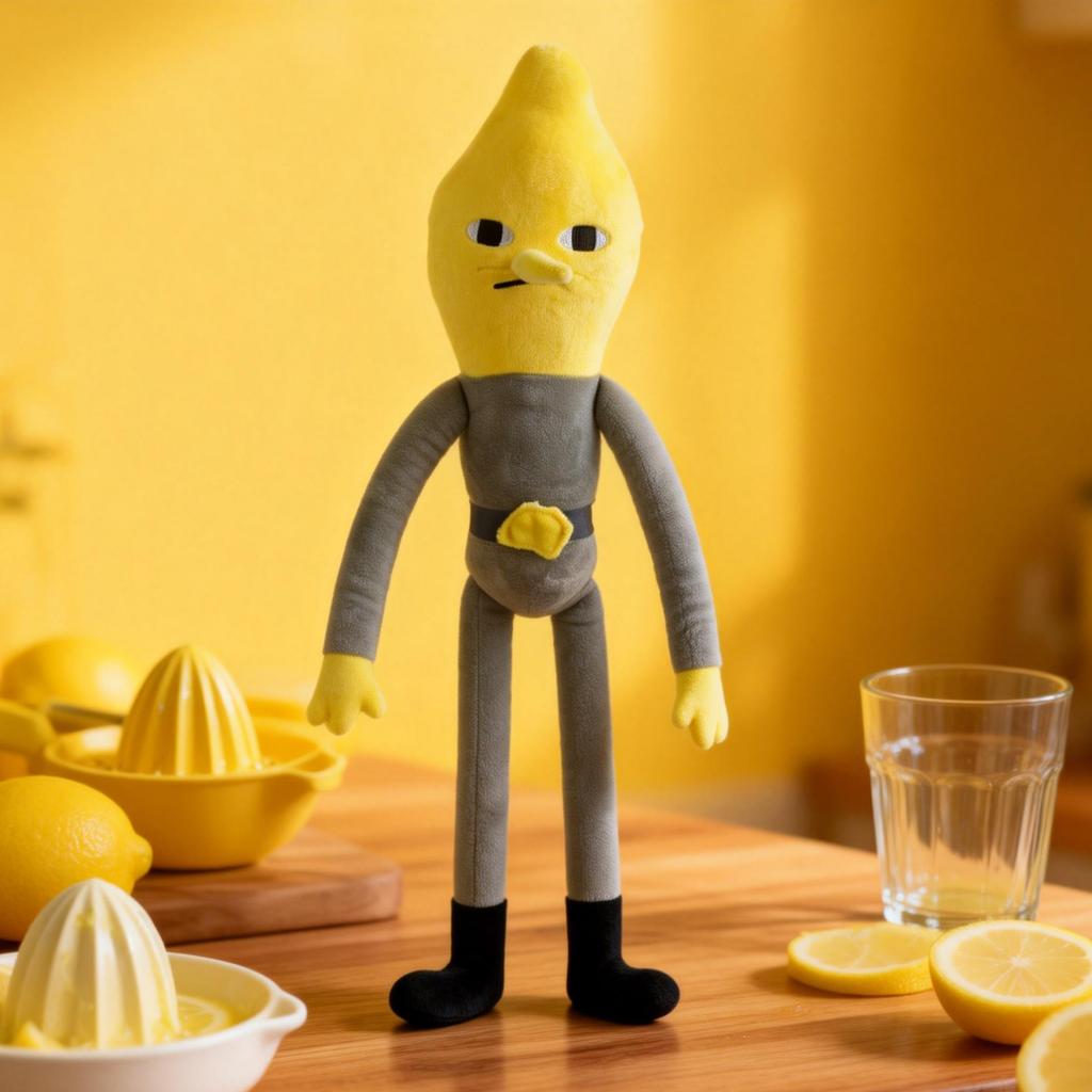 60 см Плюшевая кукла-игрушка Duke of Lemon Games Мультяшные Игровые Сувениры Декор Комнаты Дети Фанаты День Рождения Последний Год Идея Подарка