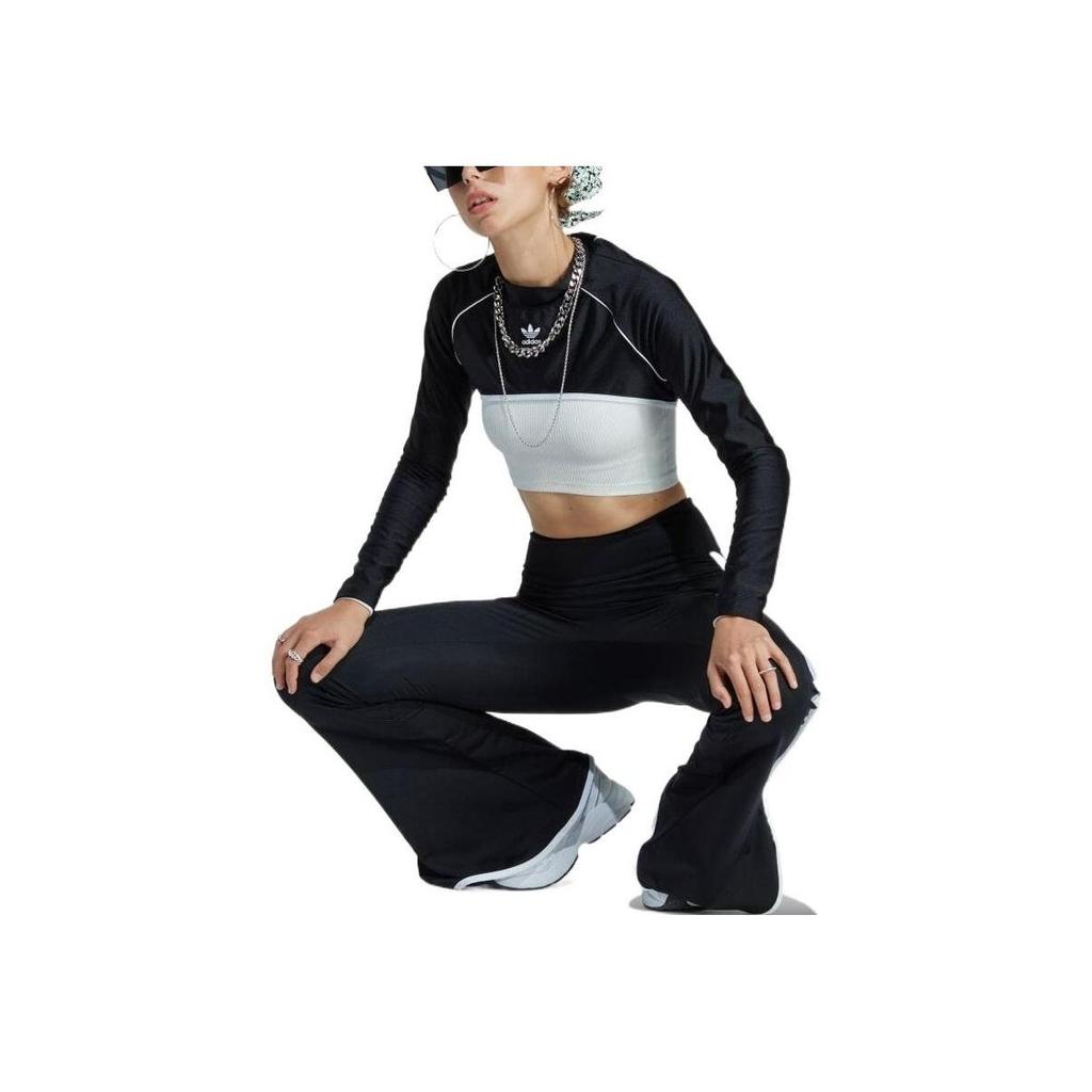 adidas Originals Женские леггинсы с расклешенными штанинами Always Черный Женские IC5590