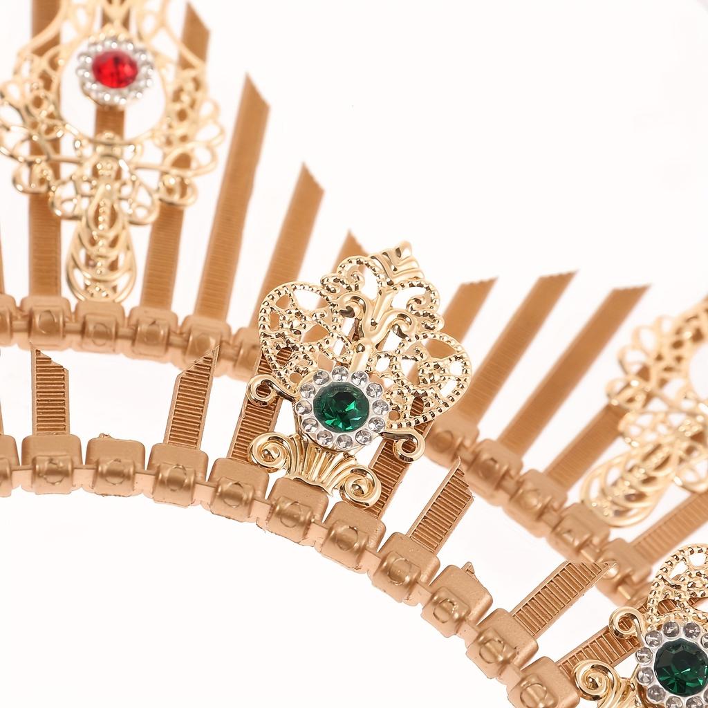 1Pcs Halo Crown Goddess Headband For Women, Halloween Party Costume Headpiece For Women Girls