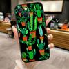 IK74 Watercolour Cacti New High-End Shell Phone Case for Redmi Note 13 14 Pro+ Plus A3 A3X 13X 13C 13R 14S 14C 14R