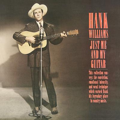 LP Record HANK WILLIAMS Just Me And My Guitar CMF006 COUNTRY FOUNDA 1985 US CountryFolk Used
