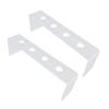 2Pcs Wine Bottle Stopper Display Acrylic Transparent 4 Slots Integrated Wine Stopper Holder for Countertop Bar Displays