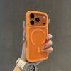 Роскошный магнитный полупрозрачный чехол для телефона для iPhone 17 Pro Max 17Pro Air Для Magsafe Беспроводная зарядка Чехол для iPhone17 Pro Max