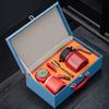 Corporate Anniversary Team Building Send Customers Souvenirs Souvenirs Braised Pot Tea Set Business Gift Set