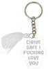 Key Chain For Friends Engraved Acrylic Key Holder Housewarming