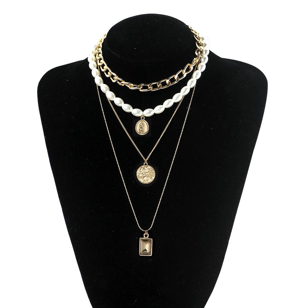 Stunning Alloy Pearl Necklace For Women Perfect For Gifts And Special Occasions