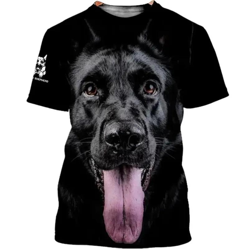 Футболки с 3D принтом Mess With I Fight Back, футболки с забавной собакой, футболки унисекс