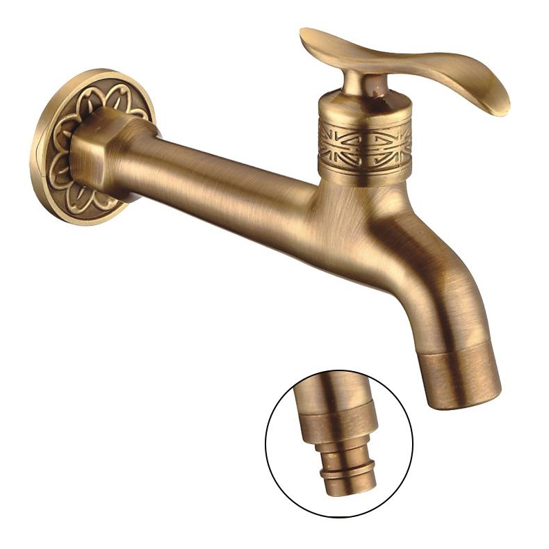 Садовые краны античная бронза терраса стиральная машина двойного назначения кран швабра кран для бассейна EL7772-1