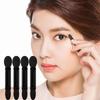 10pcs Black Double-Head Sponge Eyeshadow Brush Set Disposable Eye Shadow Set Make Up Brush Cosmetic Makeup Tool Lady New