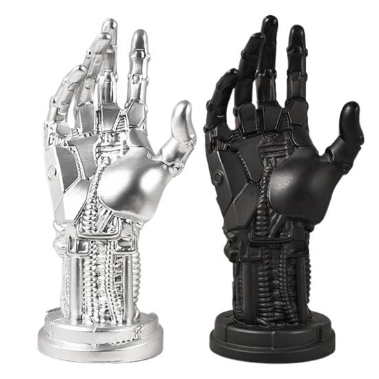 Gaming Controller Holder Stand Basketball Stand Cyberpunk Silverhand Mechanical Hand Desktop Gamepad Headphone Hanger Desktop Decoration Model